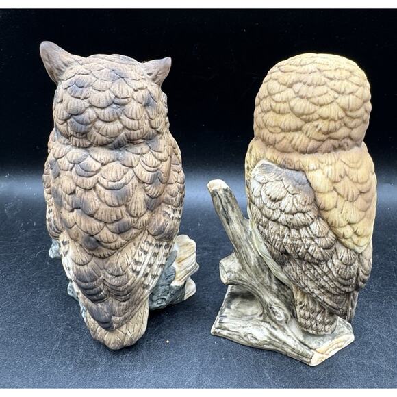 2 Vintage Ceramic Owls Made in Japan & Hand Painted Andrea Sadak? - Picture 7 of 11